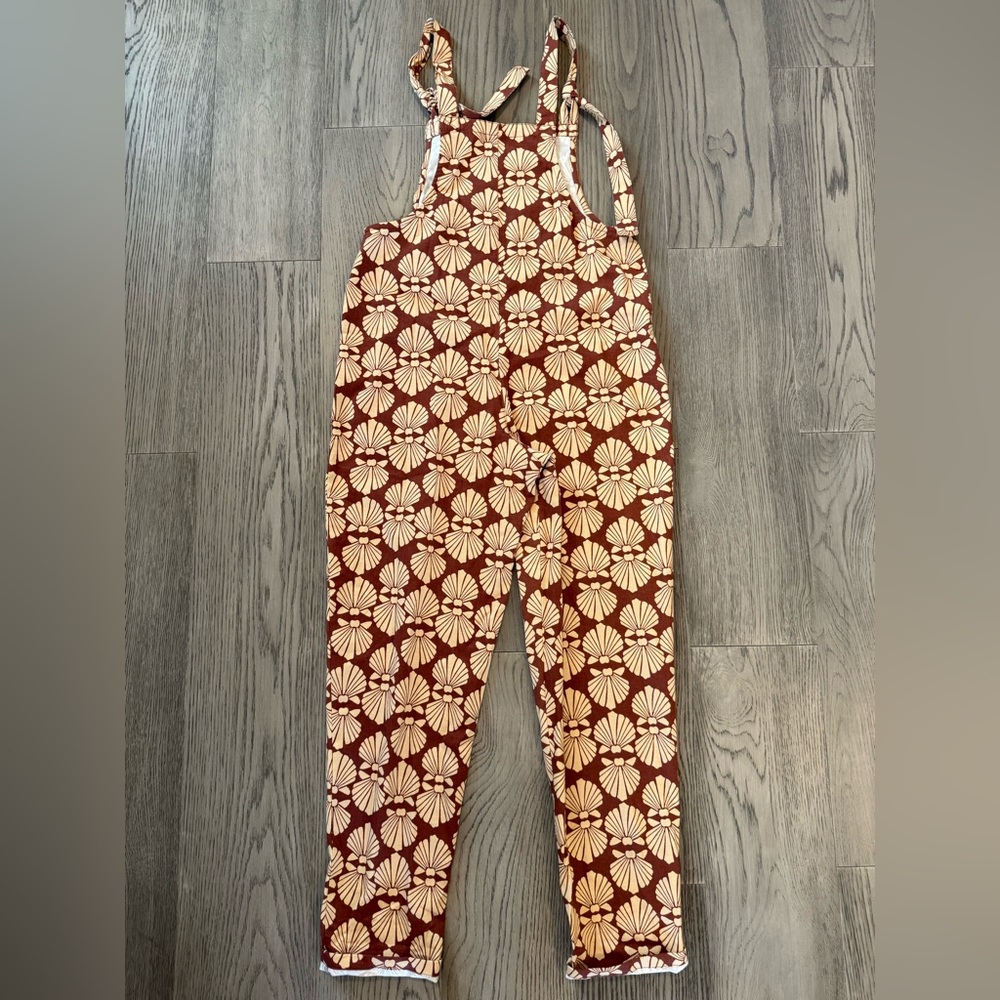 Lucy & Yak Seashell Print Overalls - Picture 5 of 6